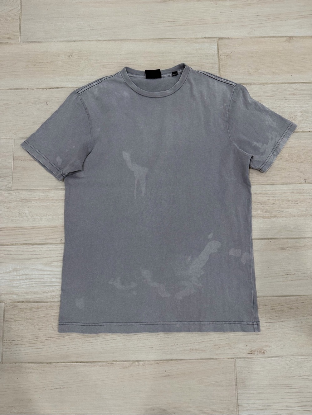 Cuts Clothing Men's Crewneck T-Shirt Small Grey